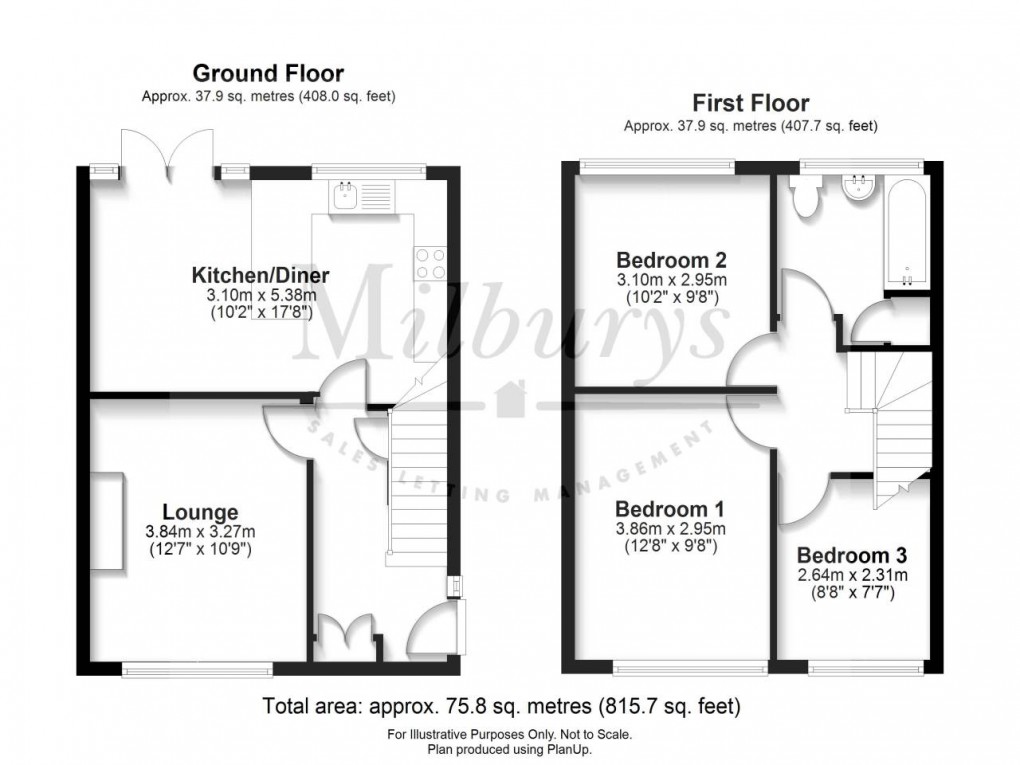 Floorplan for Chipping Sodbury, South Gloucestershire