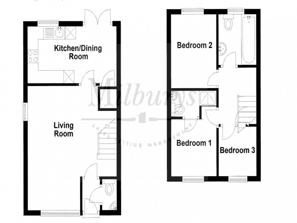 Floorplan for Charfield, Wotton-under-Edge, Gloucestershire