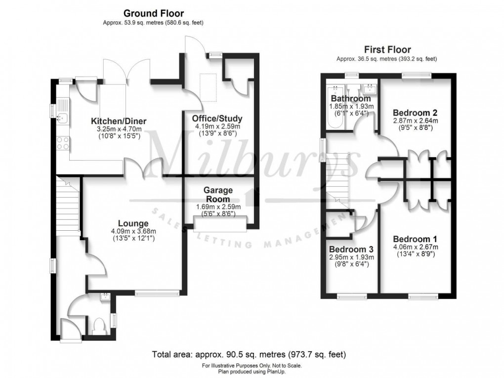 Floorplan for Chipping Sodbury, South Gloucestershire