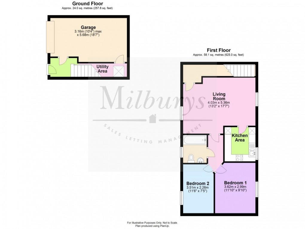 Floorplan for Bradley Stoke, South Gloucestershire