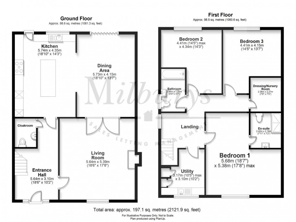 Floorplan for Oldbury-on-Severn, South Gloucestershire, Bristol