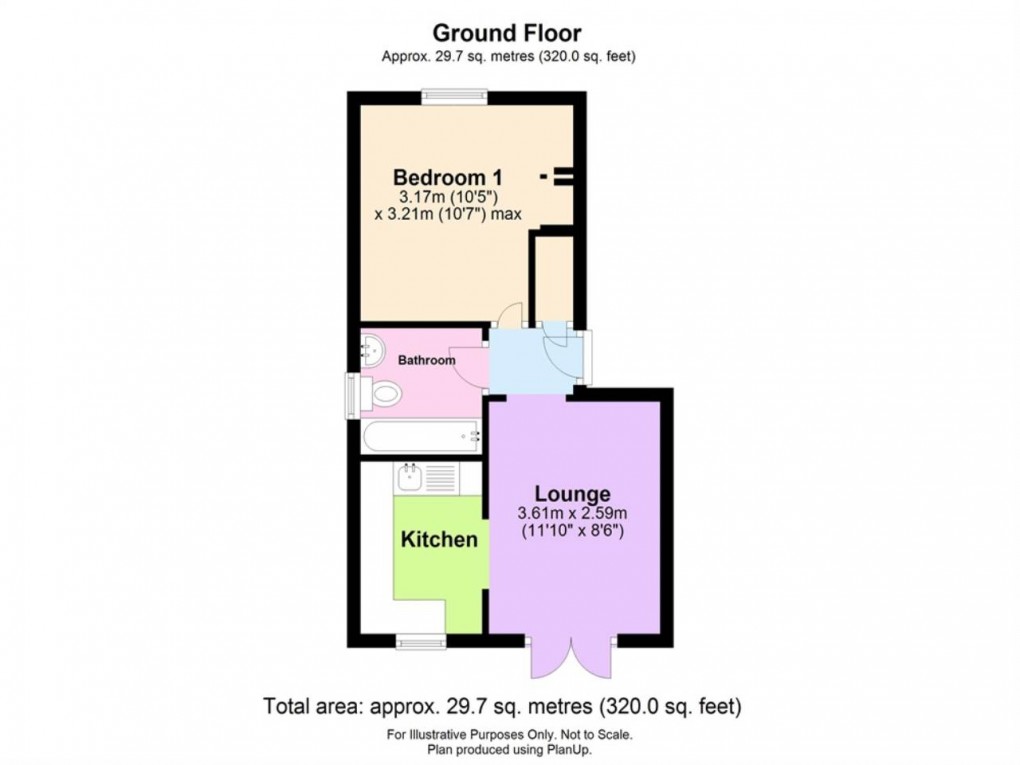 Floorplan for Berkeley, Gloucestershire