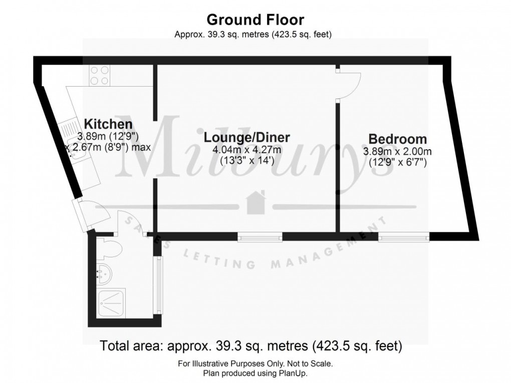 Floorplan for Long Street, 51 Long Street, Wotton-Under-Edge, Gloucestershire