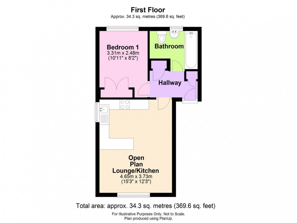 Floorplan for Alveston, South Gloucestershire, Bristol