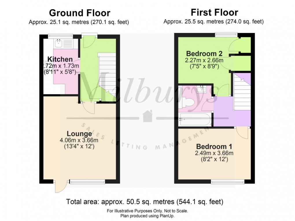 Floorplan for Yate, South Gloucestershire