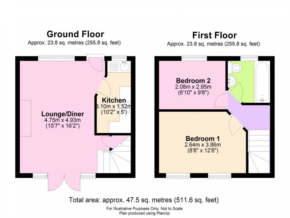 Floorplan for Dursley, Gloucestershire