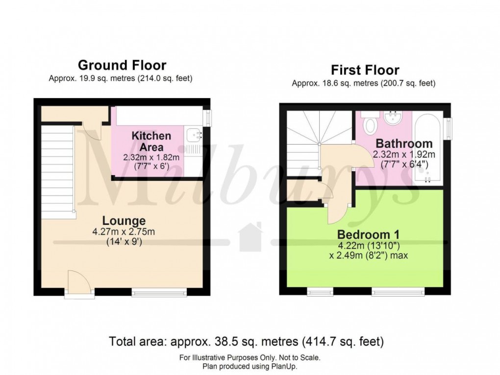 Floorplan for Yate, South Gloucestershire