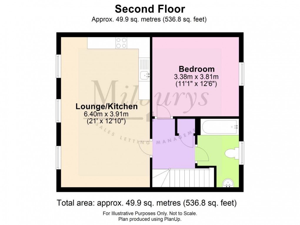 Floorplan for Wotton-under-Edge, Gloucestershire