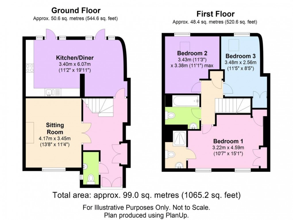 Floorplan for Latteridge, South Gloucestershire, Iron Acton