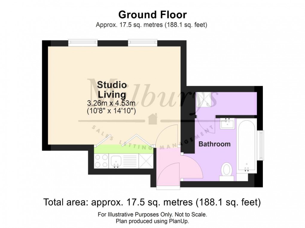 Floorplan for Long Street, Wotton-Under-Edge, Gloucestershire