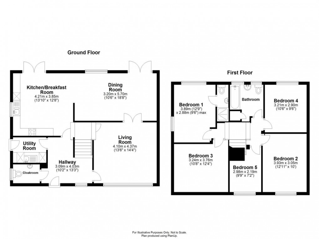 Floorplan for Thornbury, South Gloucestershire