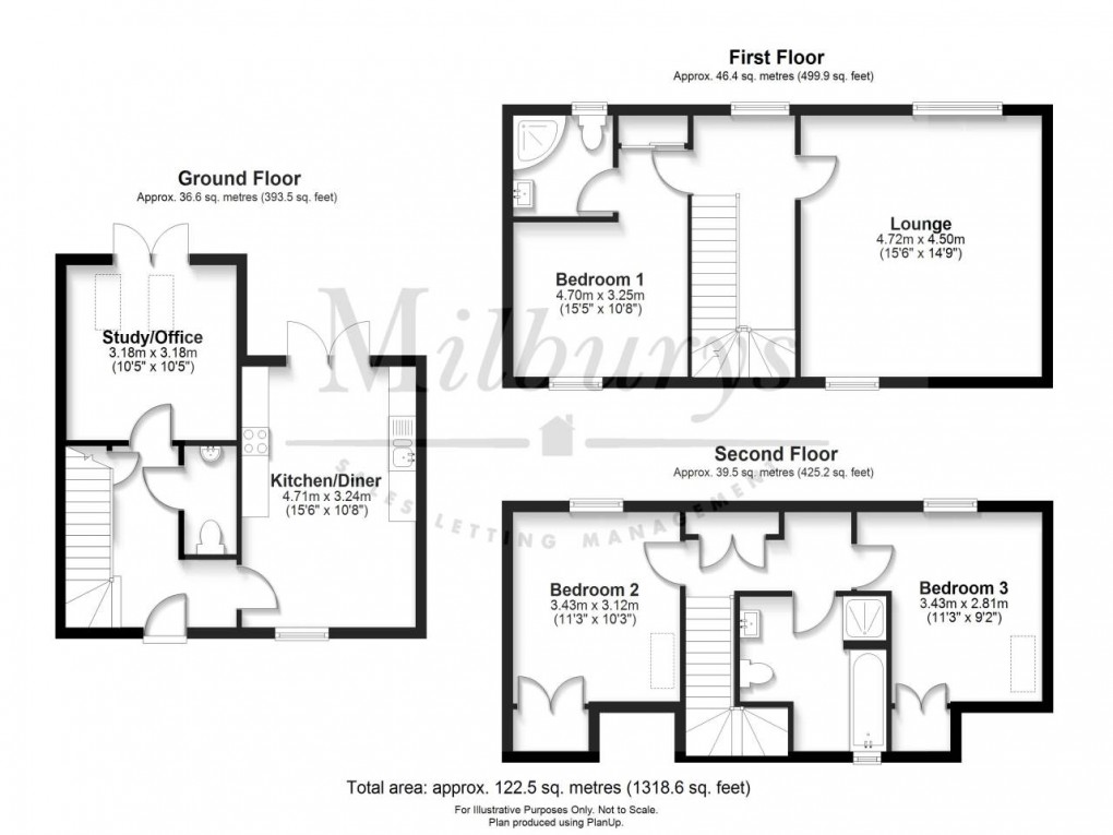 Floorplan for Chipping Sodbury, South Gloucestershire