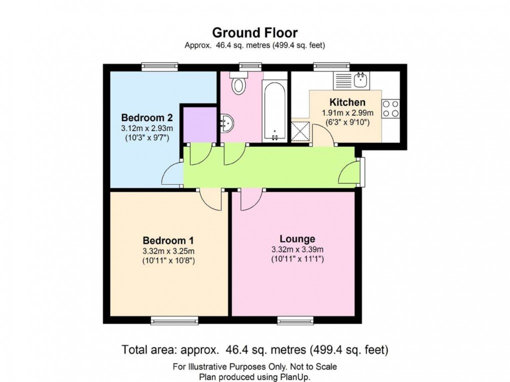 Floorplan for Bradley Stoke, South Gloucestershire