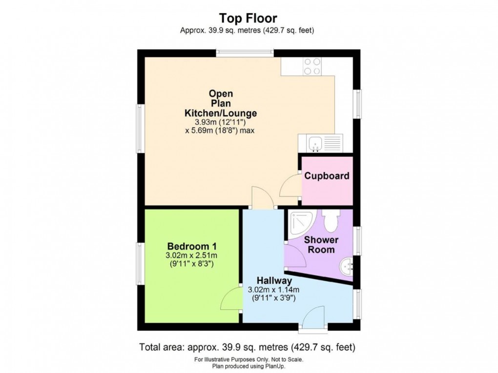 Floorplan for Long Street, Dursley, Gloucestershire