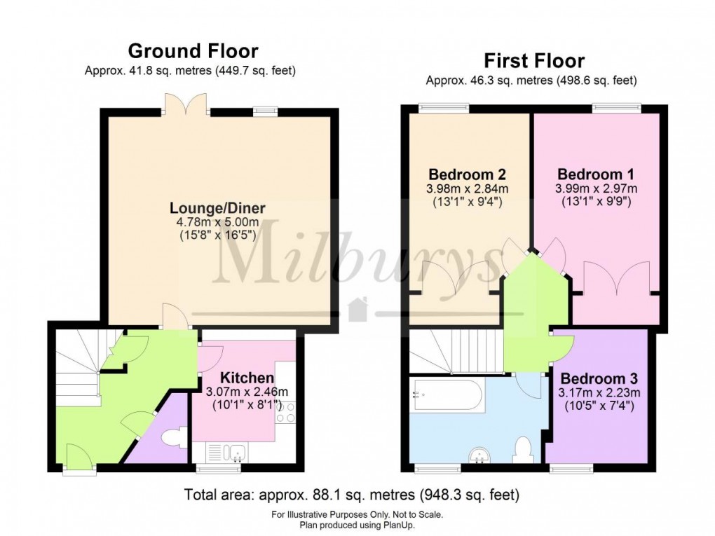 Floorplan for Sodbury Road, Wickwar, South Gloucestershire