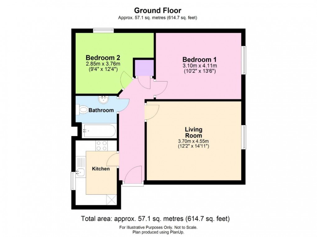 Floorplan for Thornbury, South Gloucestershire