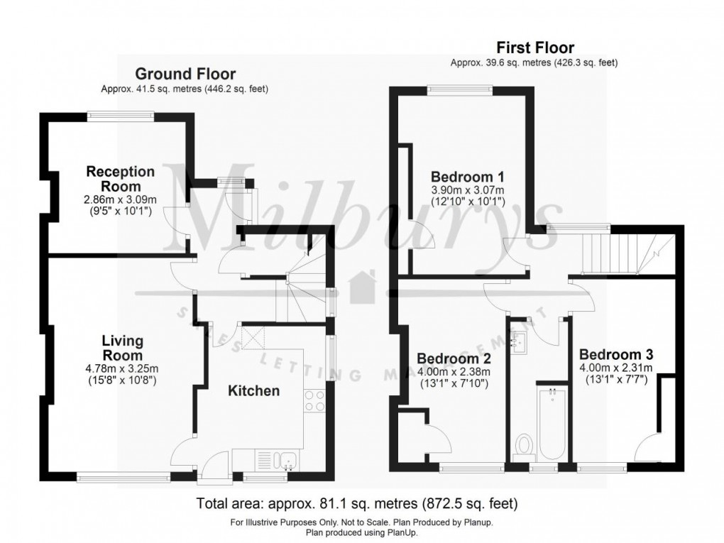 Floorplan for Burton, Chippenham, Wiltshire