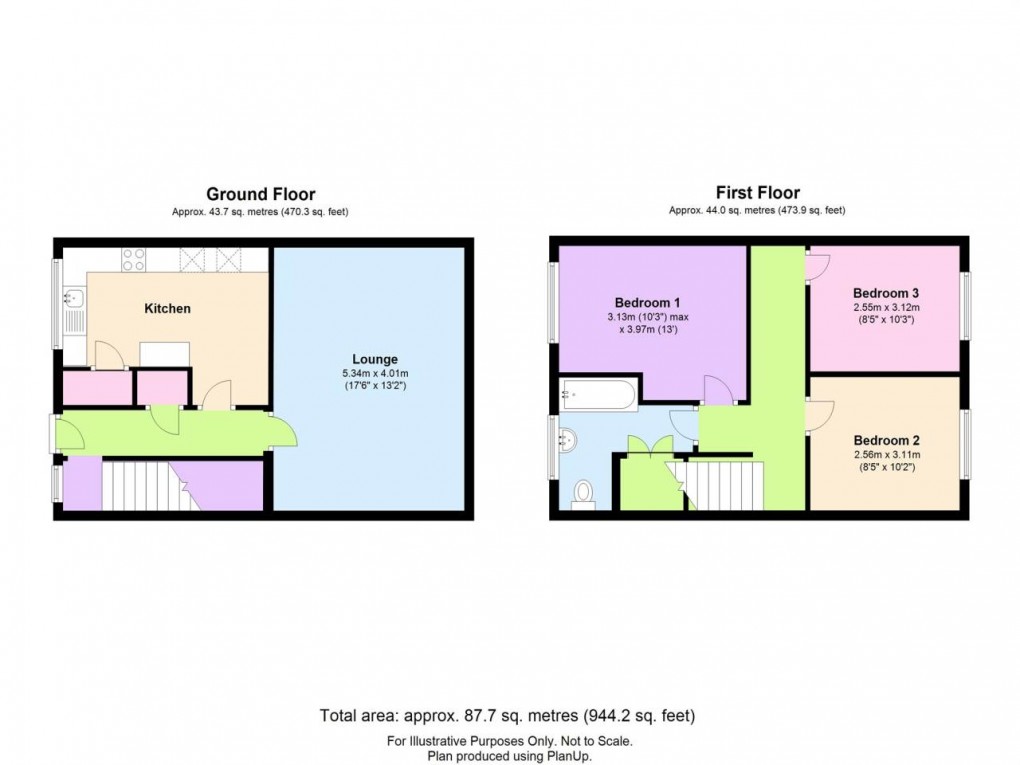 Floorplan for Thornbury, South Gloucestershire