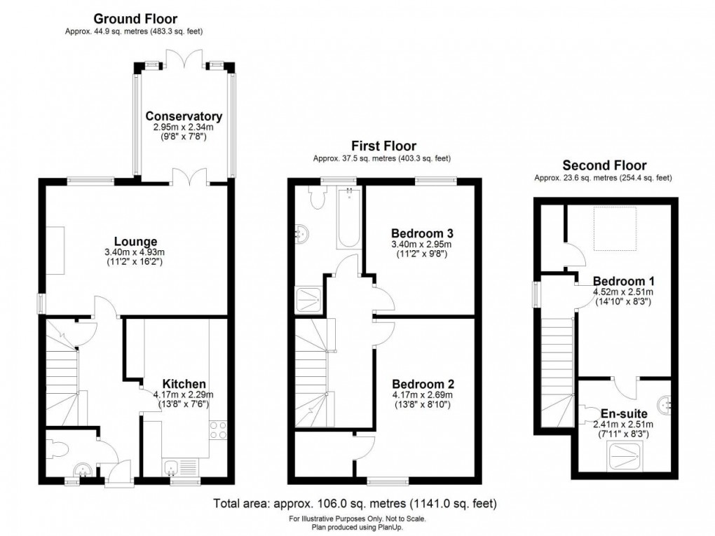 Floorplan for Cam, Dursley, Gloucestershire