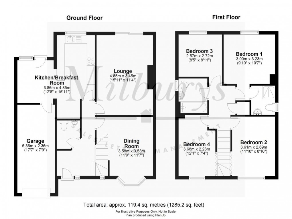 Floorplan for Chipping Sodbury, South Gloucestershire