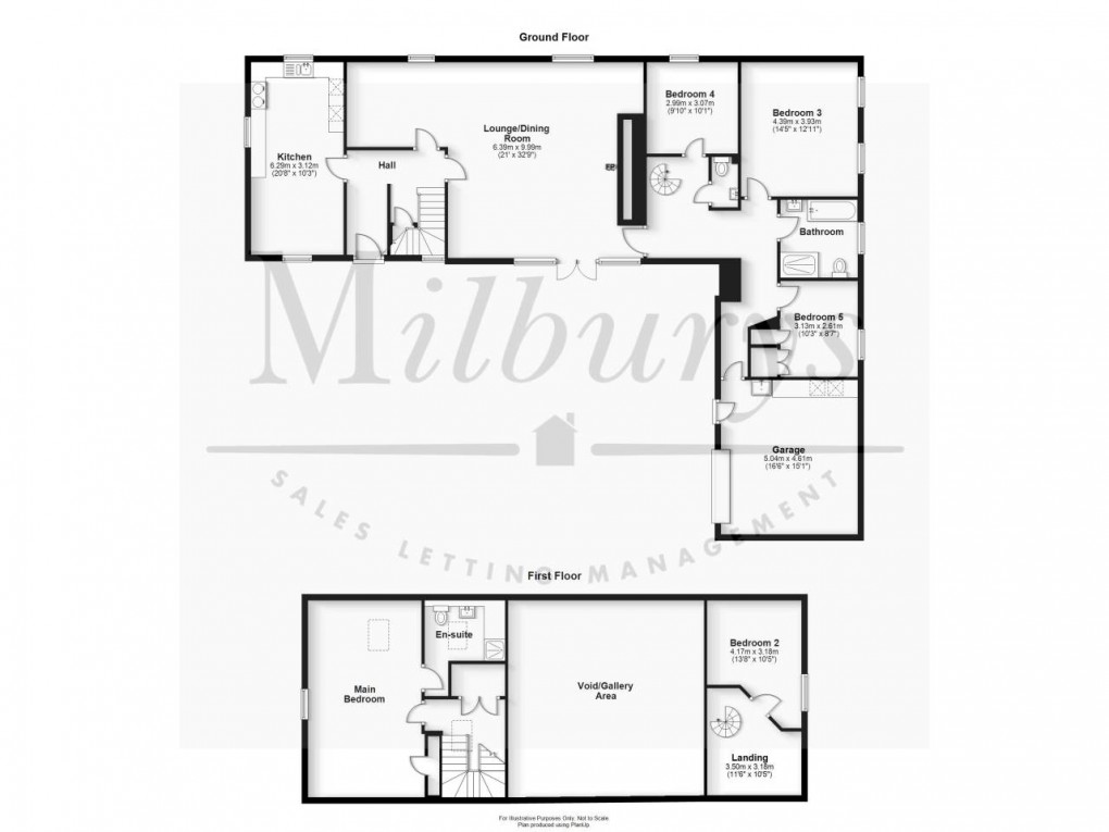 Floorplan for Berkeley, Gloucestershire, Newtown