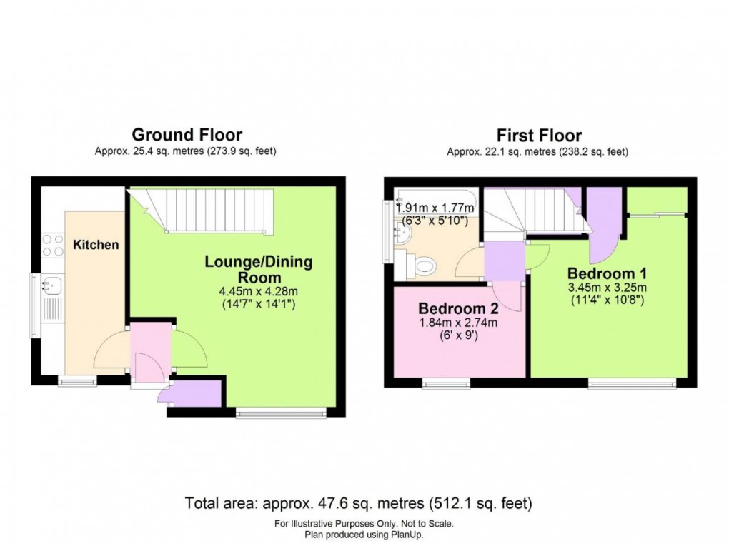 Floorplan for Bradley Stoke, South Gloucestershire