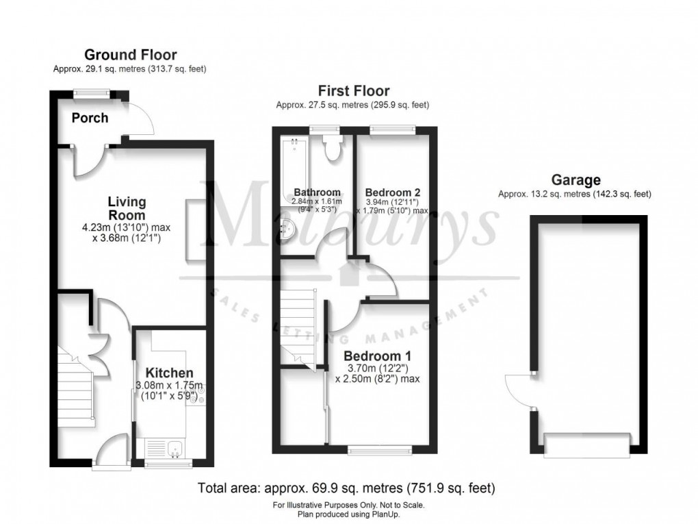 Floorplan for Thornbury, Bristol