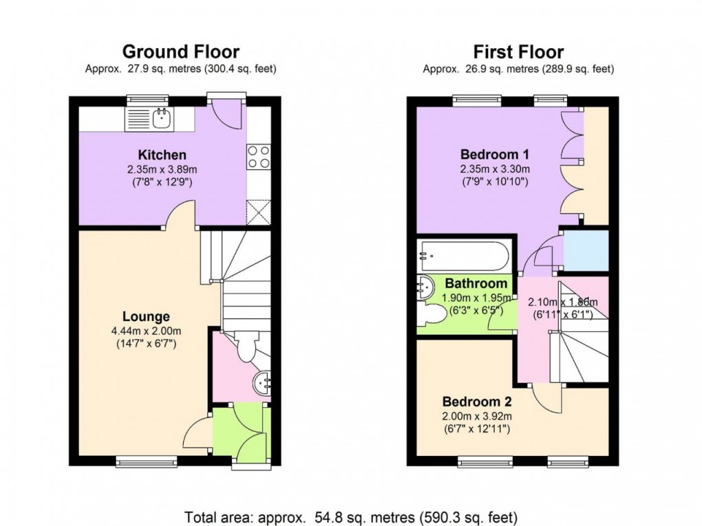 Floorplan for Almondsbury, South Gloucestershire, Bristol