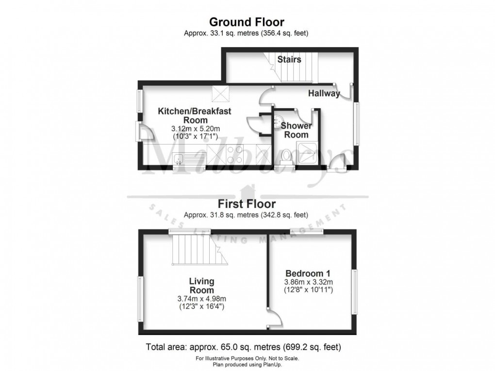 Floorplan for Clay Lane, Thornbury, South Gloucestershire