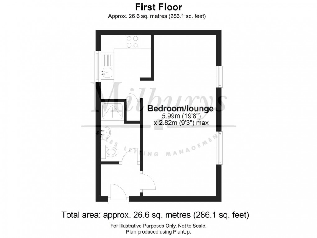 Floorplan for Thornbury, South Gloucestershire