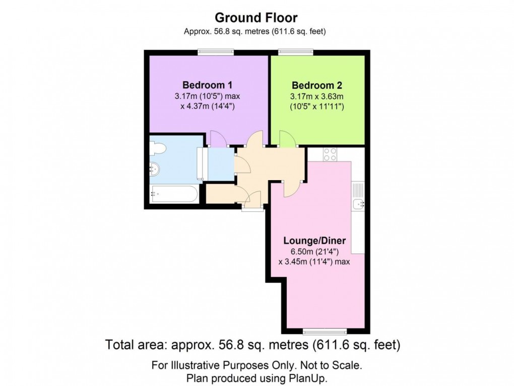 Floorplan for Hounds Road, Chipping Sodbury, South Gloucestershire