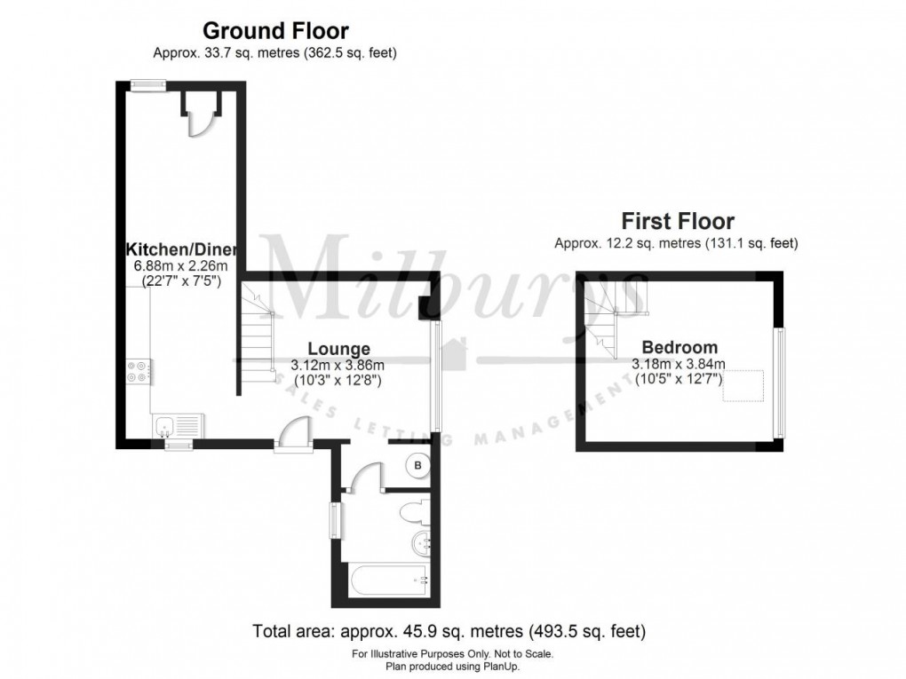 Floorplan for Doynton, Bristol
