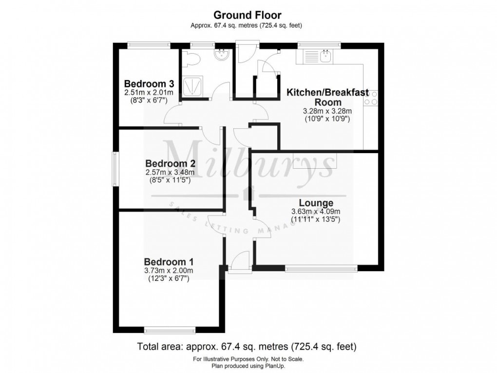 Floorplan for Charfield, Wotton-under-Edge, Gloucestershire