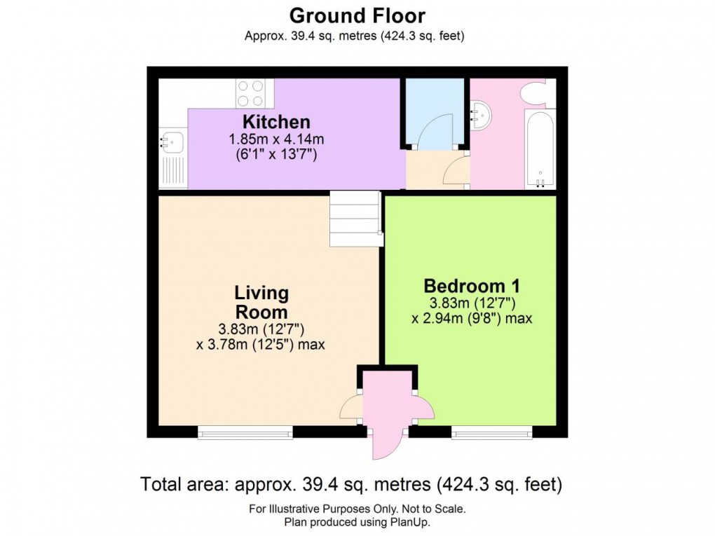 Floorplan for Dursley, Gloucestershire