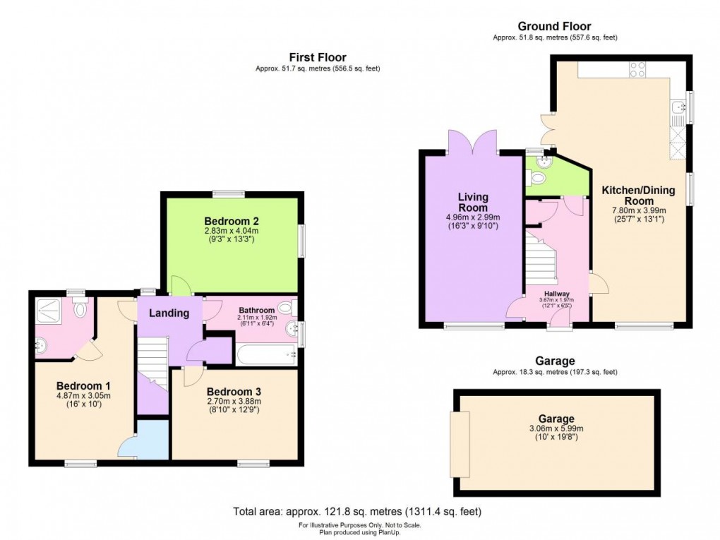 Floorplan for Thornbury, South Gloucestershire