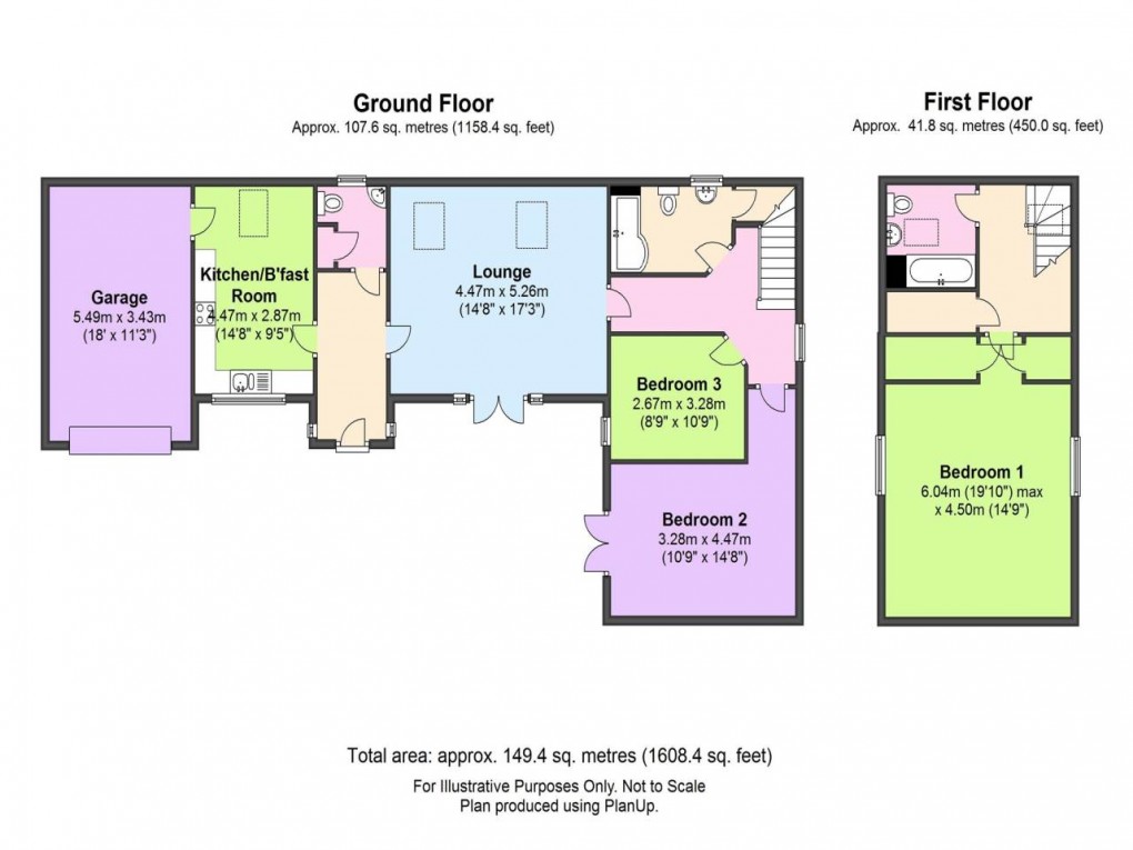 Floorplan for Church Road, Frampton Cotterell, South Gloucestershire
