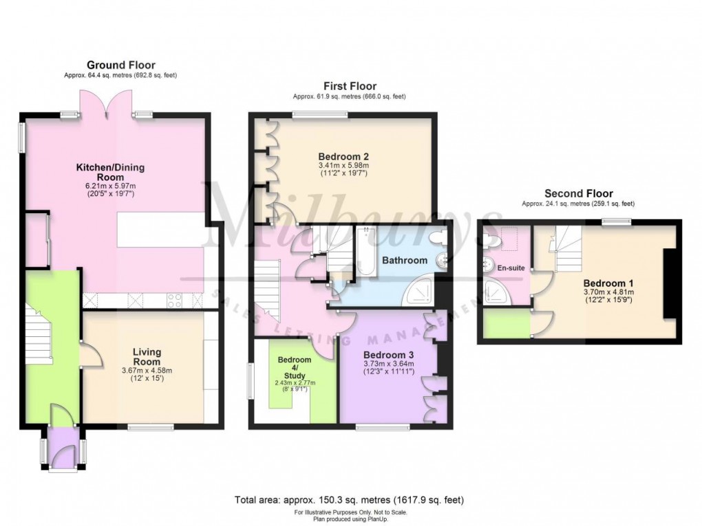 Floorplan for Charfield, South Gloucestershire