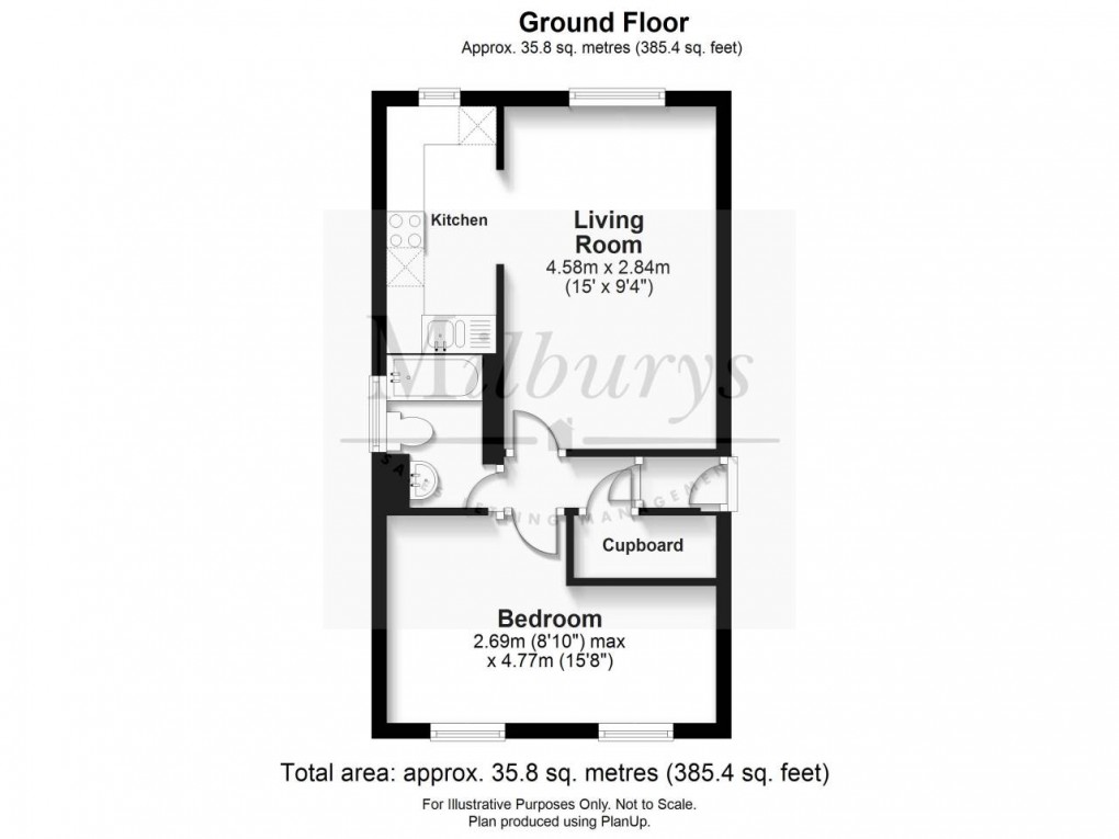 Floorplan for Yate, South Gloucestershire