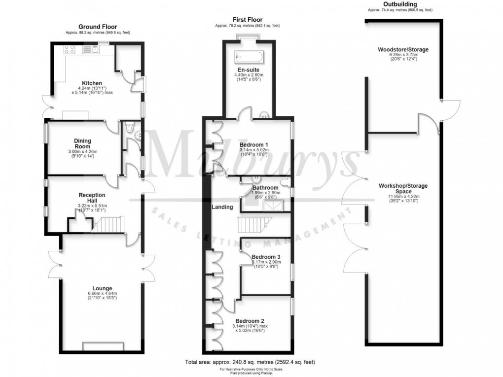 Floorplan for Tytherington, South Gloucestershire