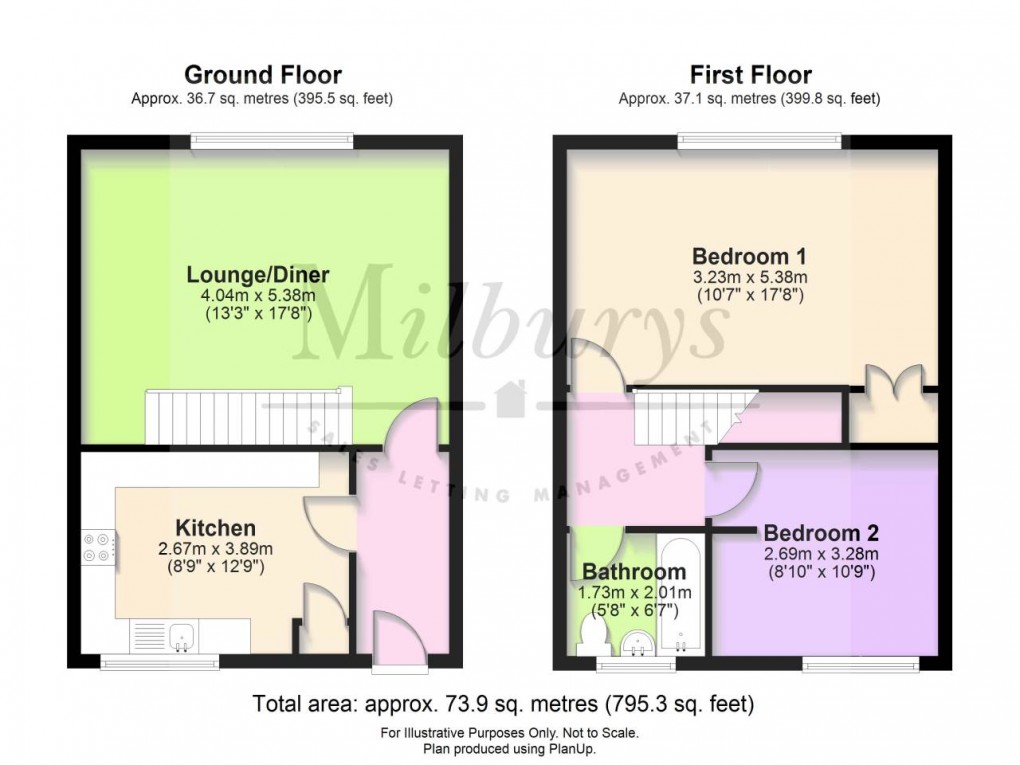 Floorplan for Chipping Sodbury, South Gloucestershire