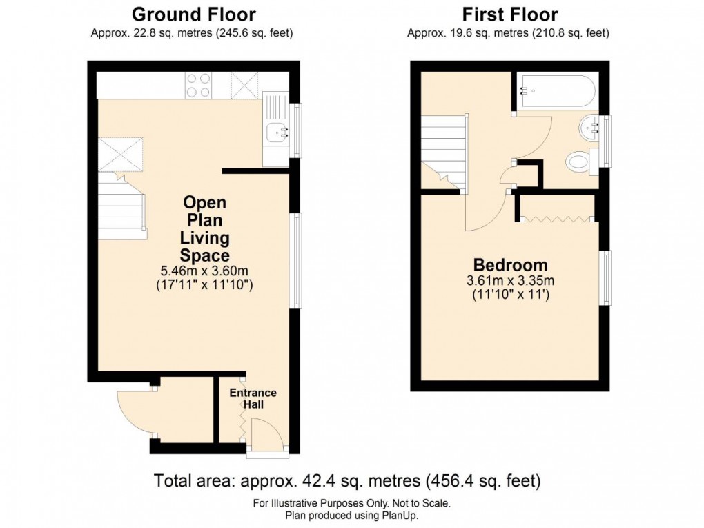 Floorplan for Bradley Stoke, South Gloucestershire, Bristol