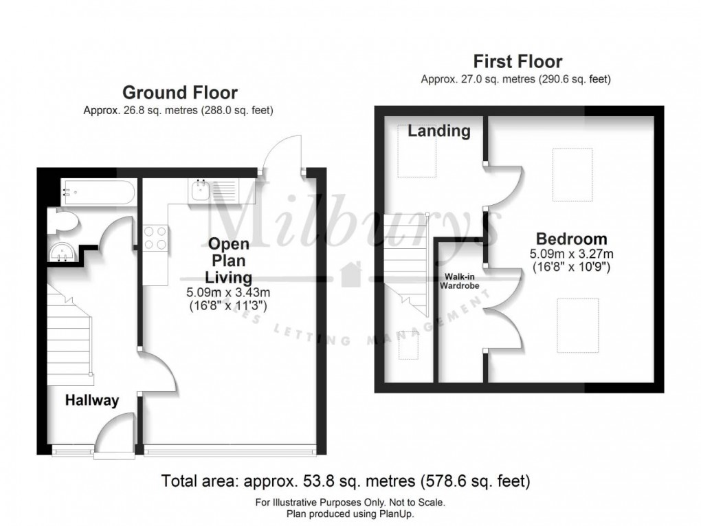 Floorplan for Frocester, Stonehouse, Gloucestershire