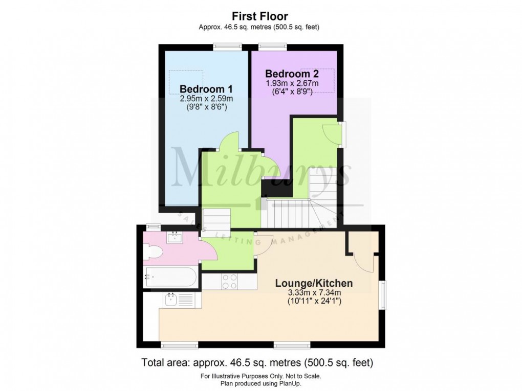 Floorplan for Wotton-under-Edge, Gloucestershire