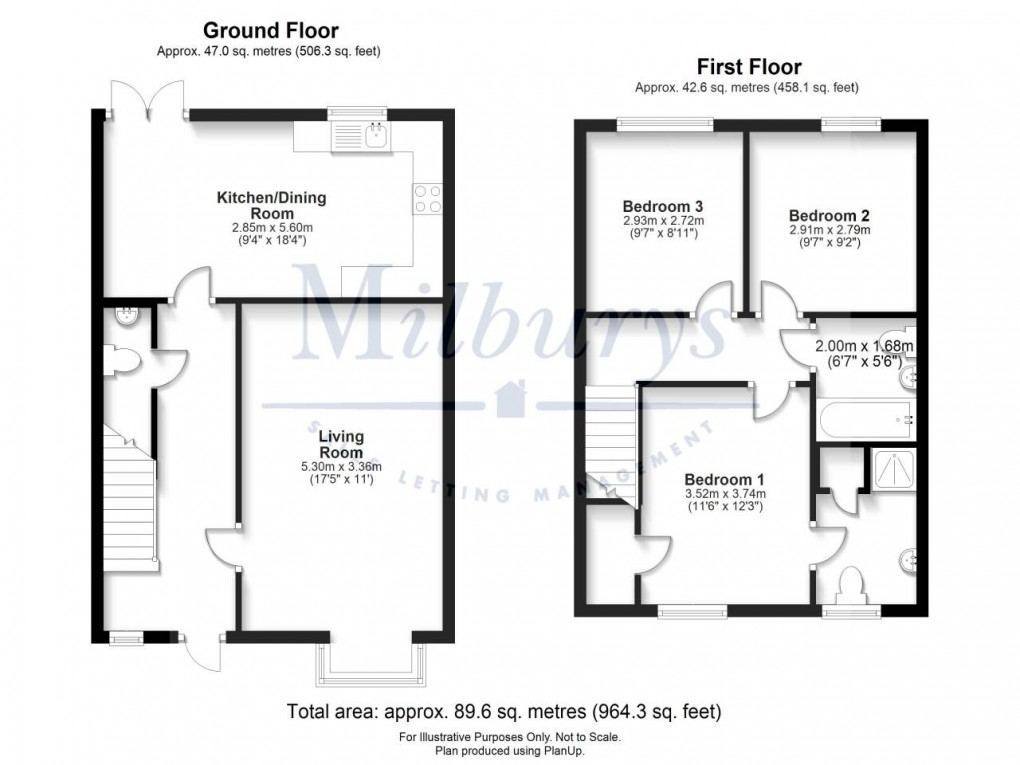 Floorplan for Wotton-Under-Edge, Gloucestershire