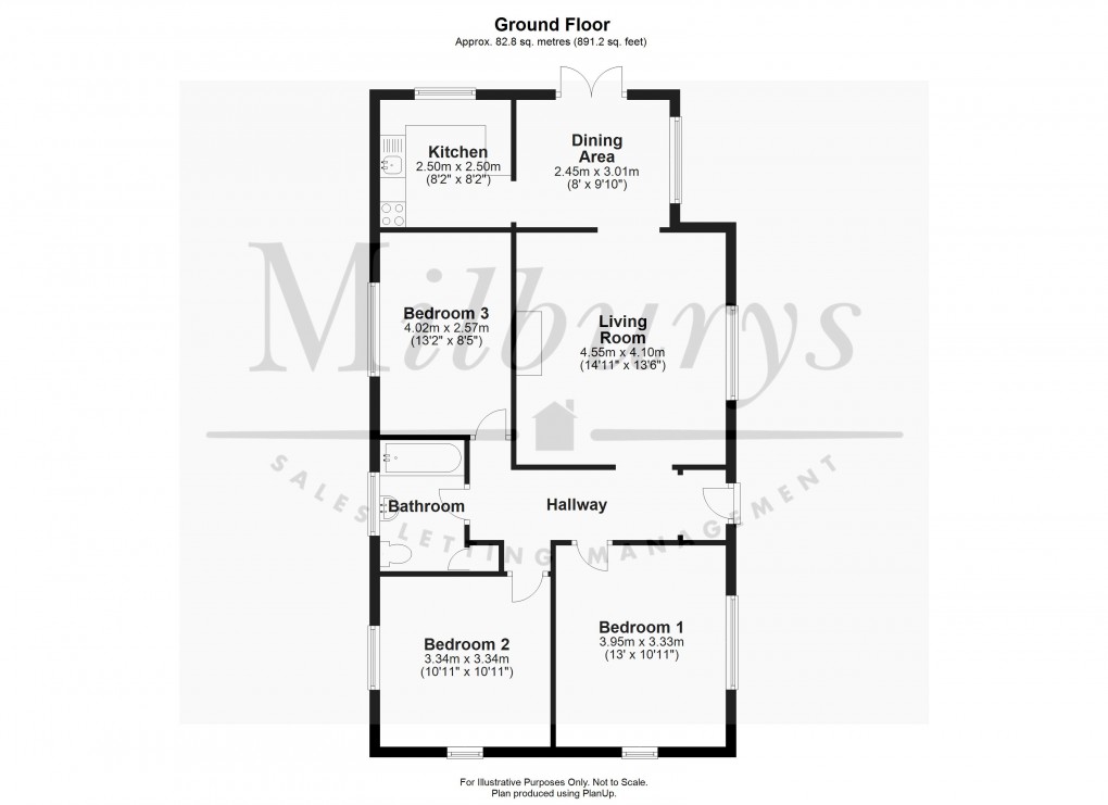 Floorplan for The Drive, Charfield, South Gloucestershire