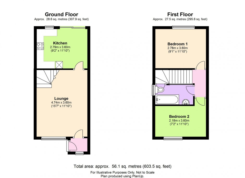 Floorplan for Armstrong Close, Thornbury, South Gloucestershire
