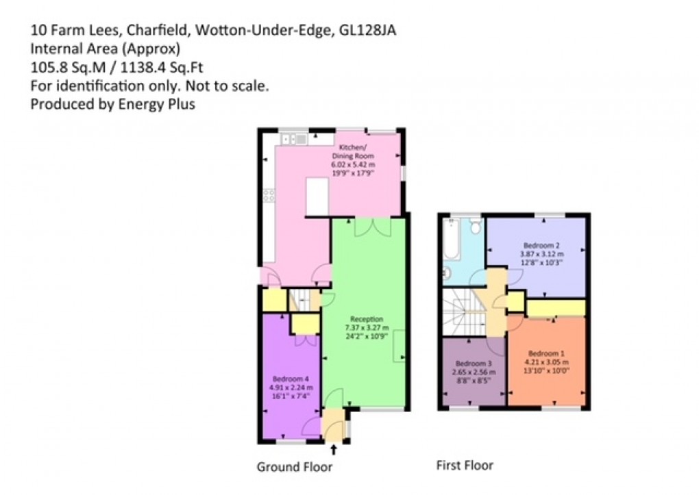 Floorplan for Farm Lees, Charfield, South Gloucestershire