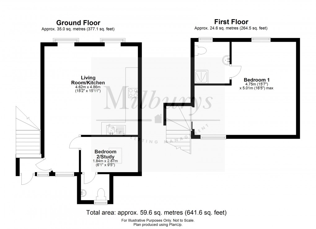 Floorplan for Market Street, Wotton-under-Edge, Gloucestershire
