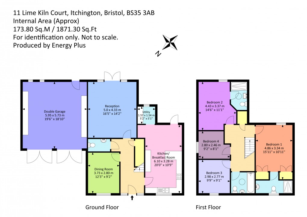 Floorplan for Lime Kiln Court, Itchington, South Gloucestershire