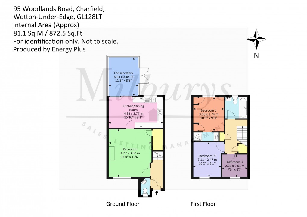 Floorplan for Charfield, Wotton-under-Edge, Gloucestershire